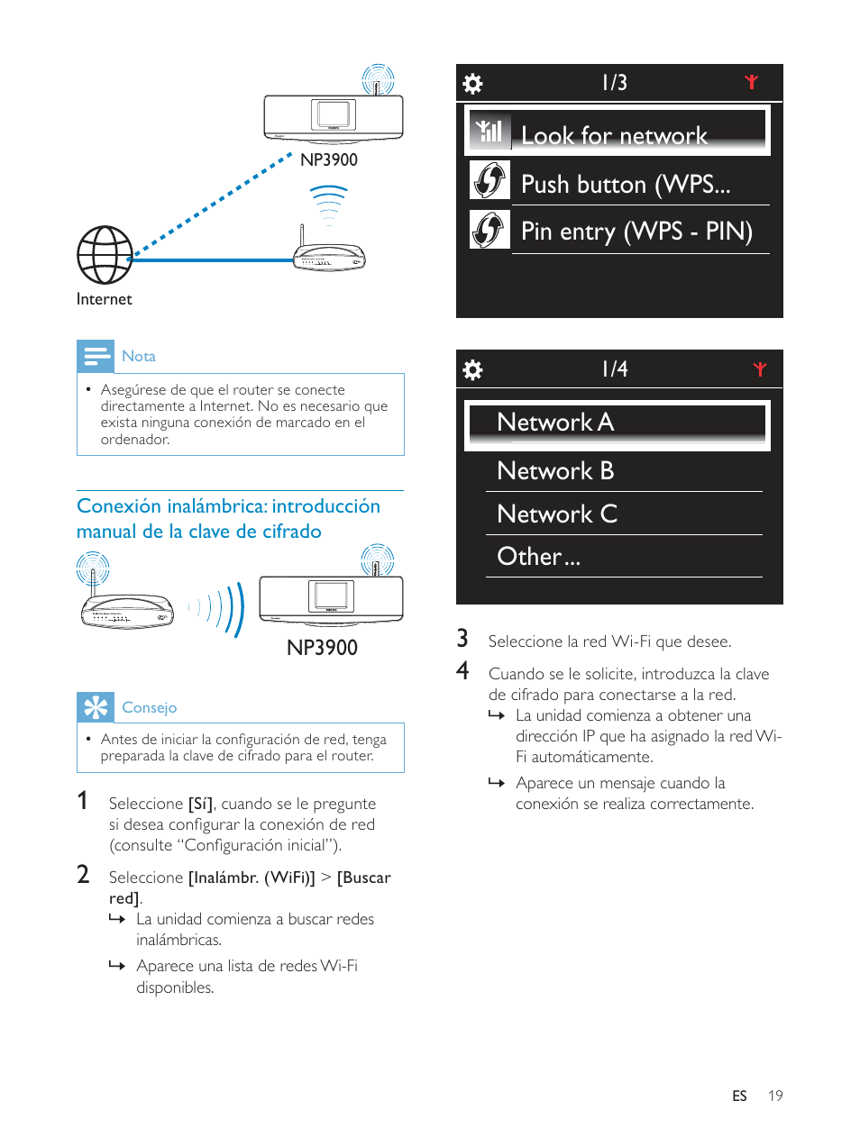 Philips Streamium Sistema Hi-Fi inalámbrico para Android™ User Manual | Page 18 / 55