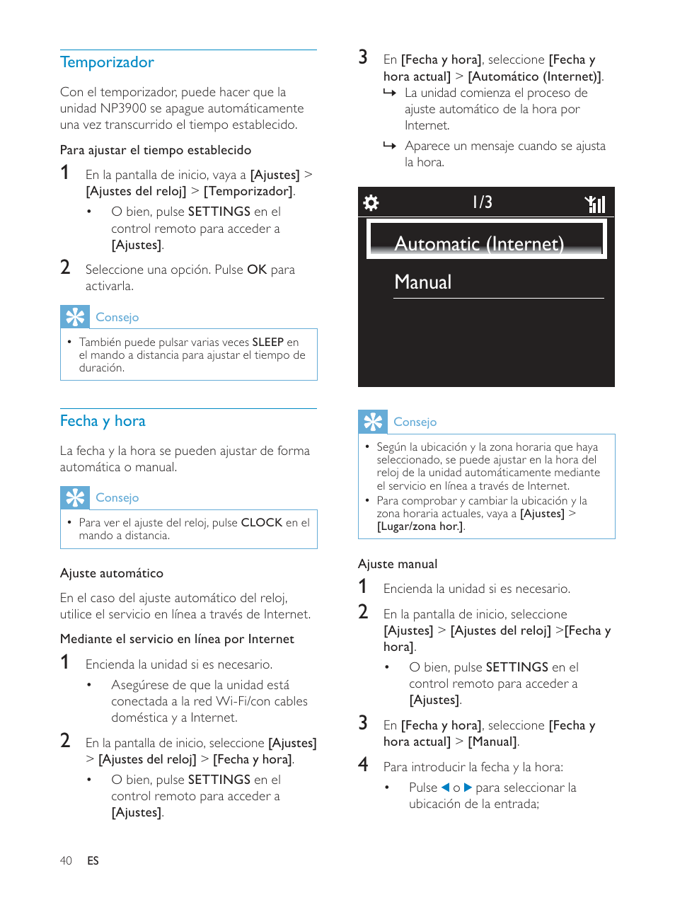 Philips Streamium Sistema Hi-Fi inalámbrico para Android™ User Manual | Page 39 / 55