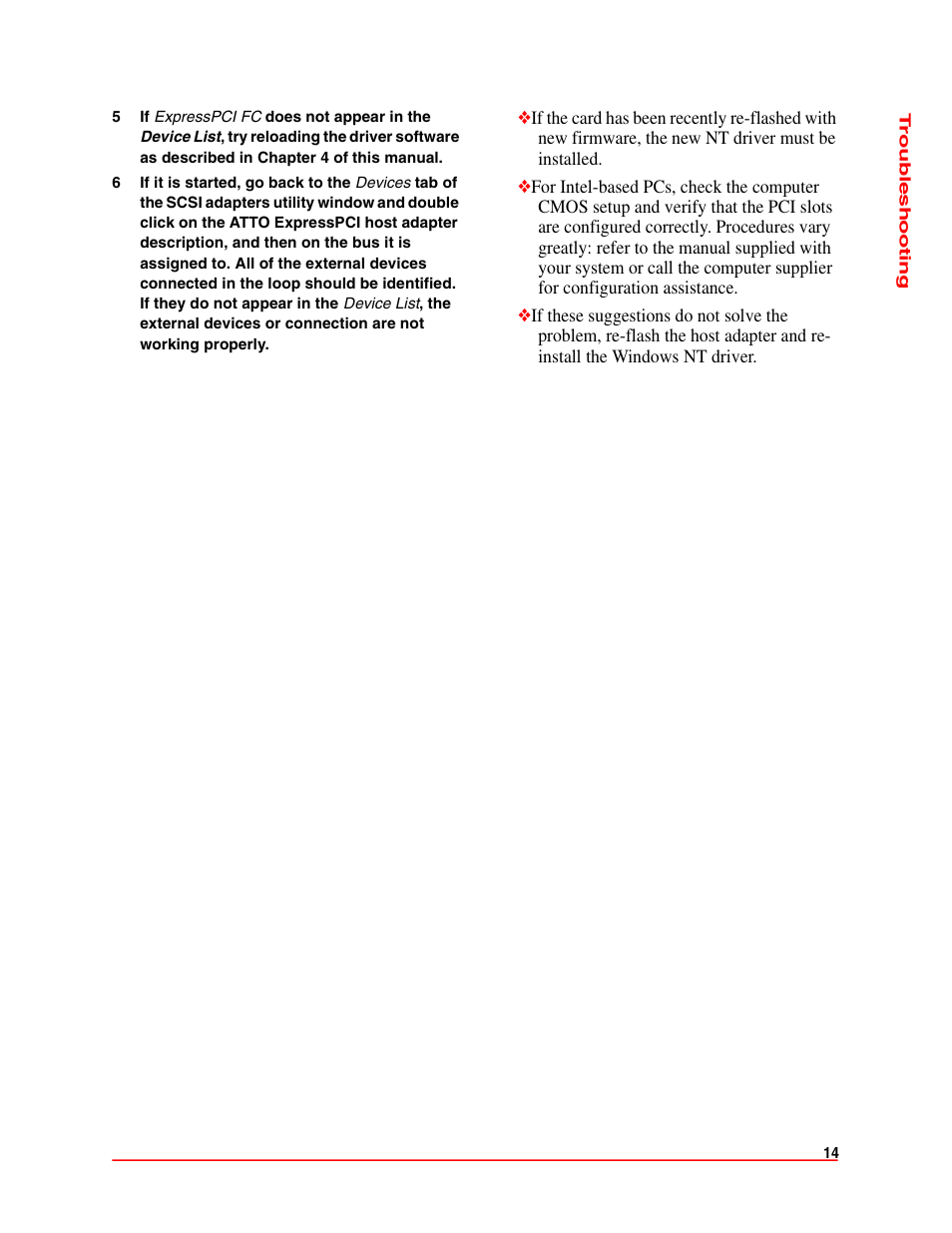 ATTO Technology ExpressPCI FC 3321 User Manual | Page 19 / 23