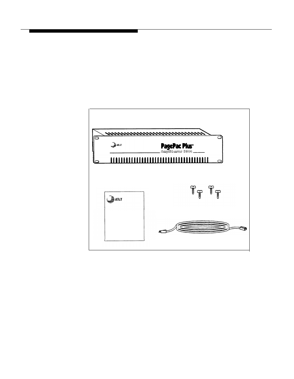 Shipping container contents, 2. amplicenter components, Shipping | Container contents | AT&T PagePac Plus AmpliCenter User Manual | Page 13 / 48