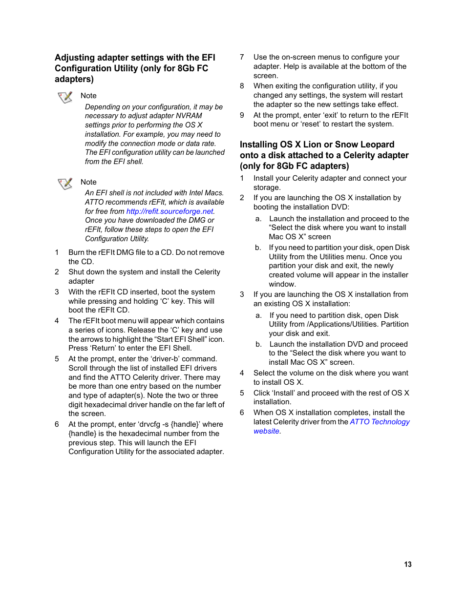 ATTO Technology FC-44ES User Manual | Page 17 / 46