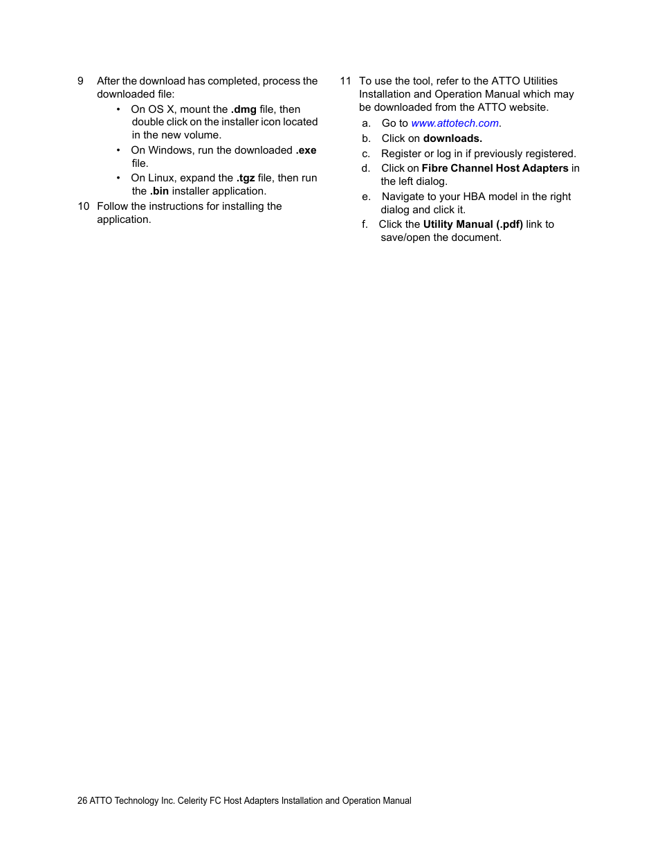 ATTO Technology FC-42ES User Manual | Page 30 / 42