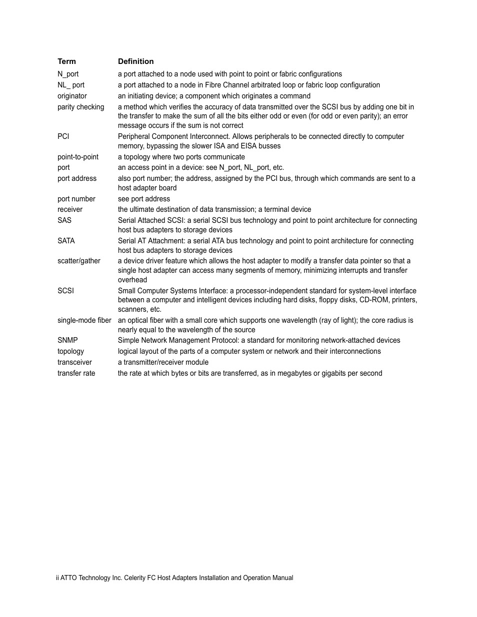 ATTO Technology FC-42ES User Manual | Page 34 / 42