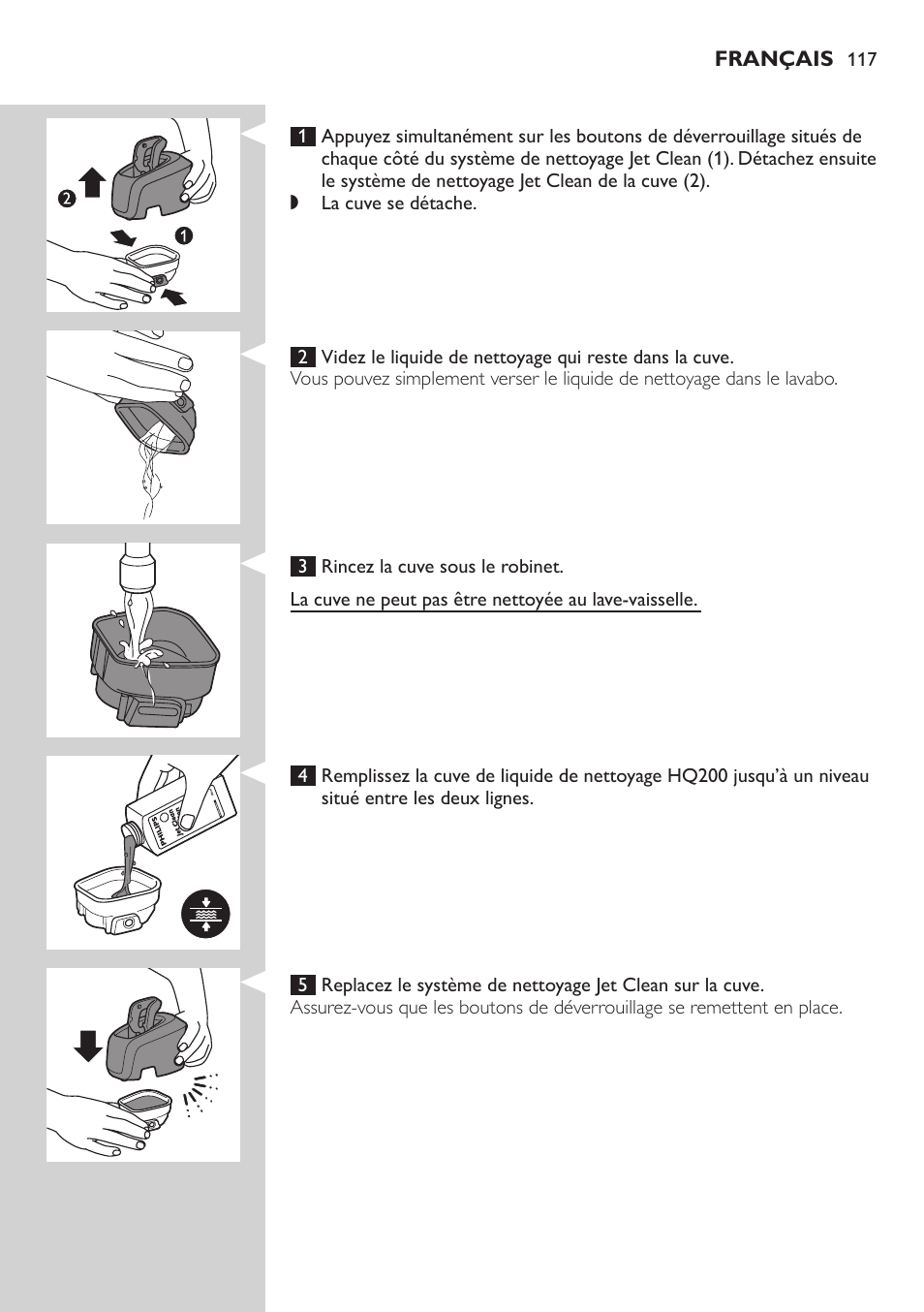 Philips SHAVER Series 9000 SensoTouch afeitadora eléctrica en húmedo y seco User Manual | Page 117 / 320