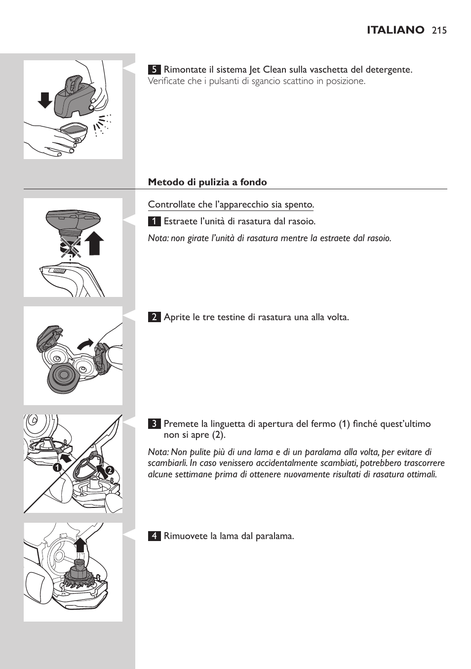 Philips SHAVER Series 9000 SensoTouch afeitadora eléctrica en húmedo y seco User Manual | Page 215 / 320