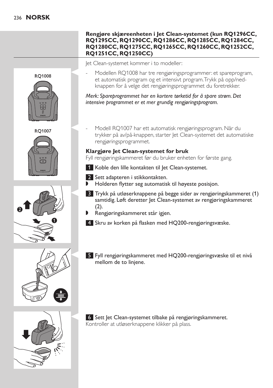 Philips SHAVER Series 9000 SensoTouch afeitadora eléctrica en húmedo y seco User Manual | Page 236 / 320