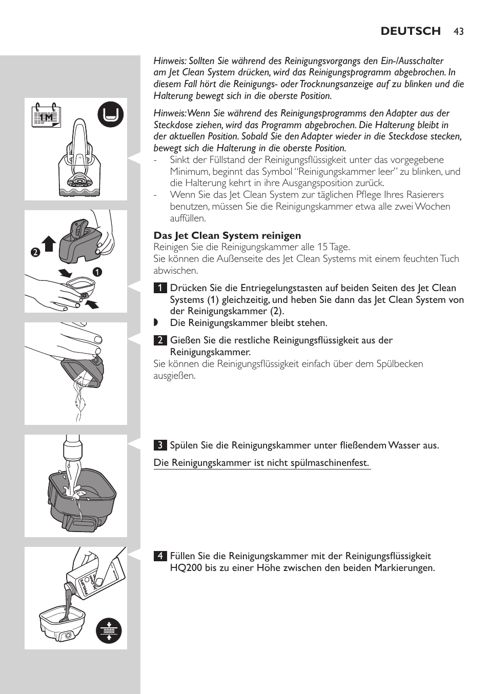 Philips SHAVER Series 9000 SensoTouch afeitadora eléctrica en húmedo y seco User Manual | Page 43 / 320