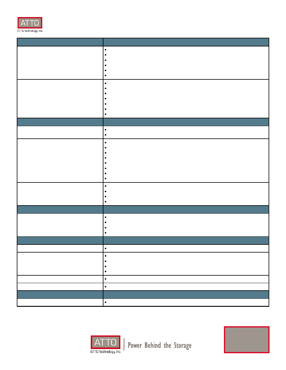 Power behind the storage, Ipbridge, 2700r/d | ATTO Technology iPBridge 2700R/D User Manual | Page 2 / 2