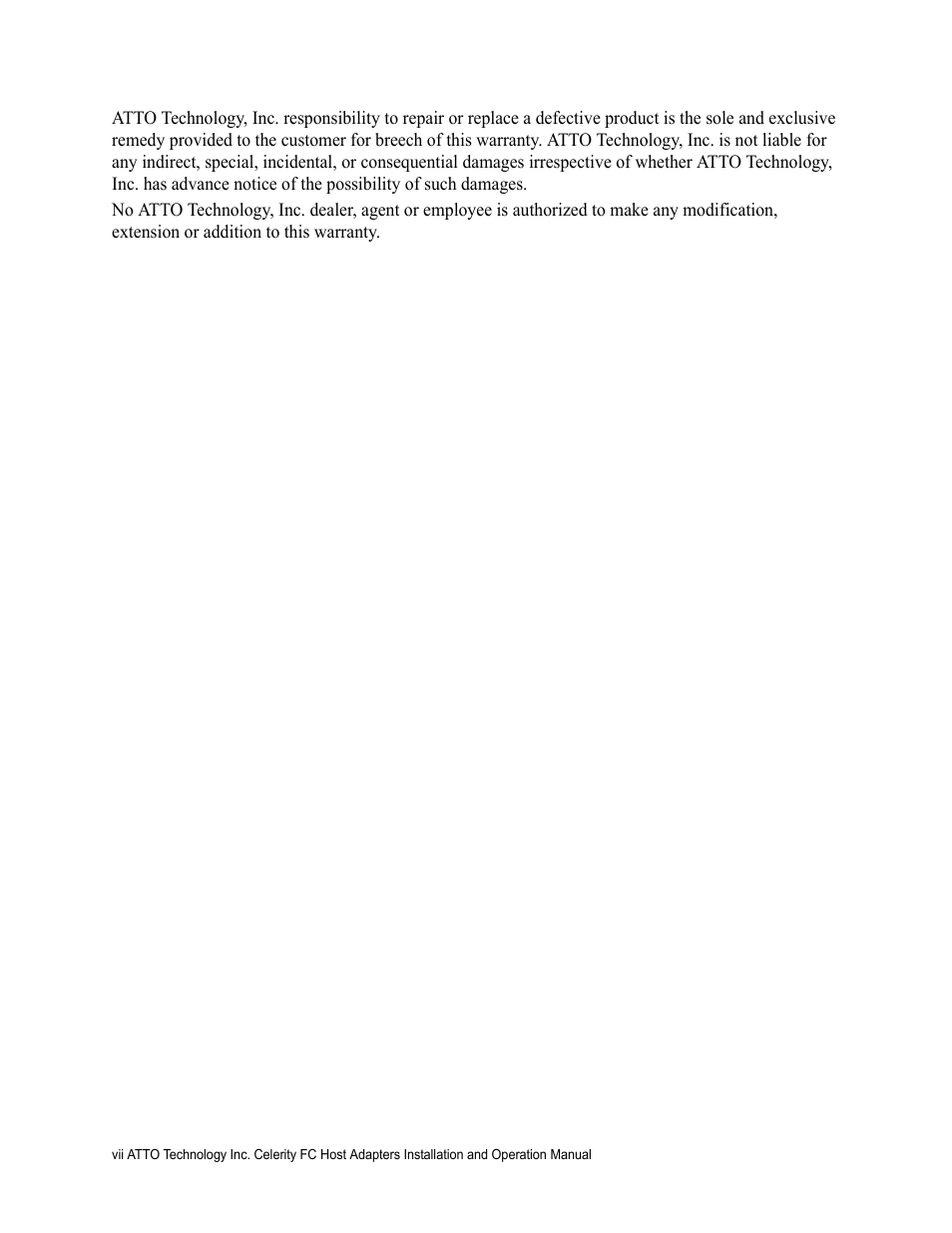 ATTO Technology FC-44ES  EN User Manual | Page 34 / 34