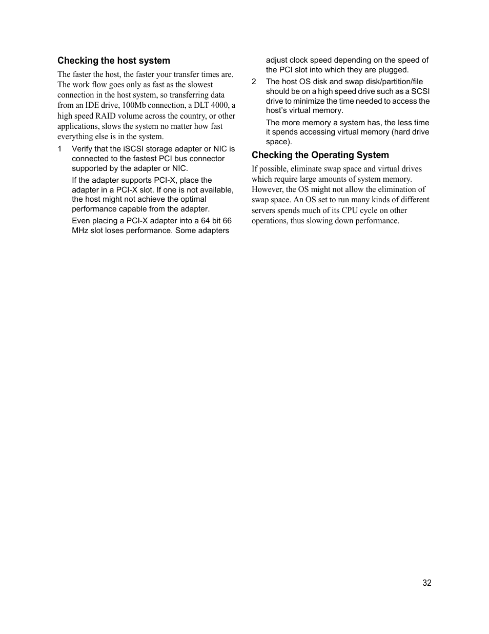 Checking the host system, Checking the operating system | ATTO Technology 2500C User Manual | Page 41 / 77