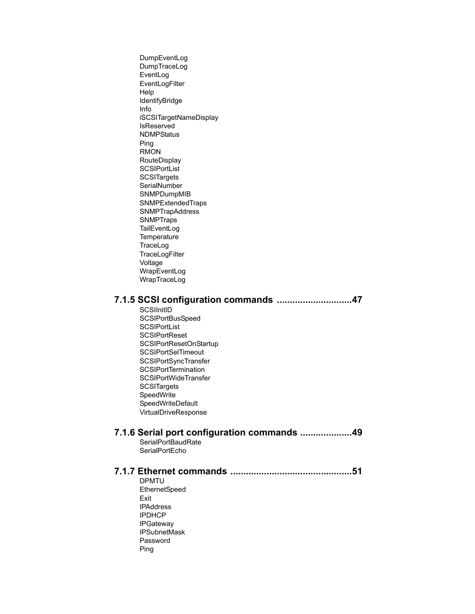 ATTO Technology 2500C User Manual | Page 7 / 77