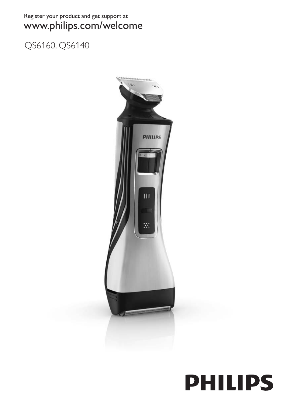 Philips StyleShaver Perfilador y afeitadora resistente al agua User Manual | 158 pages