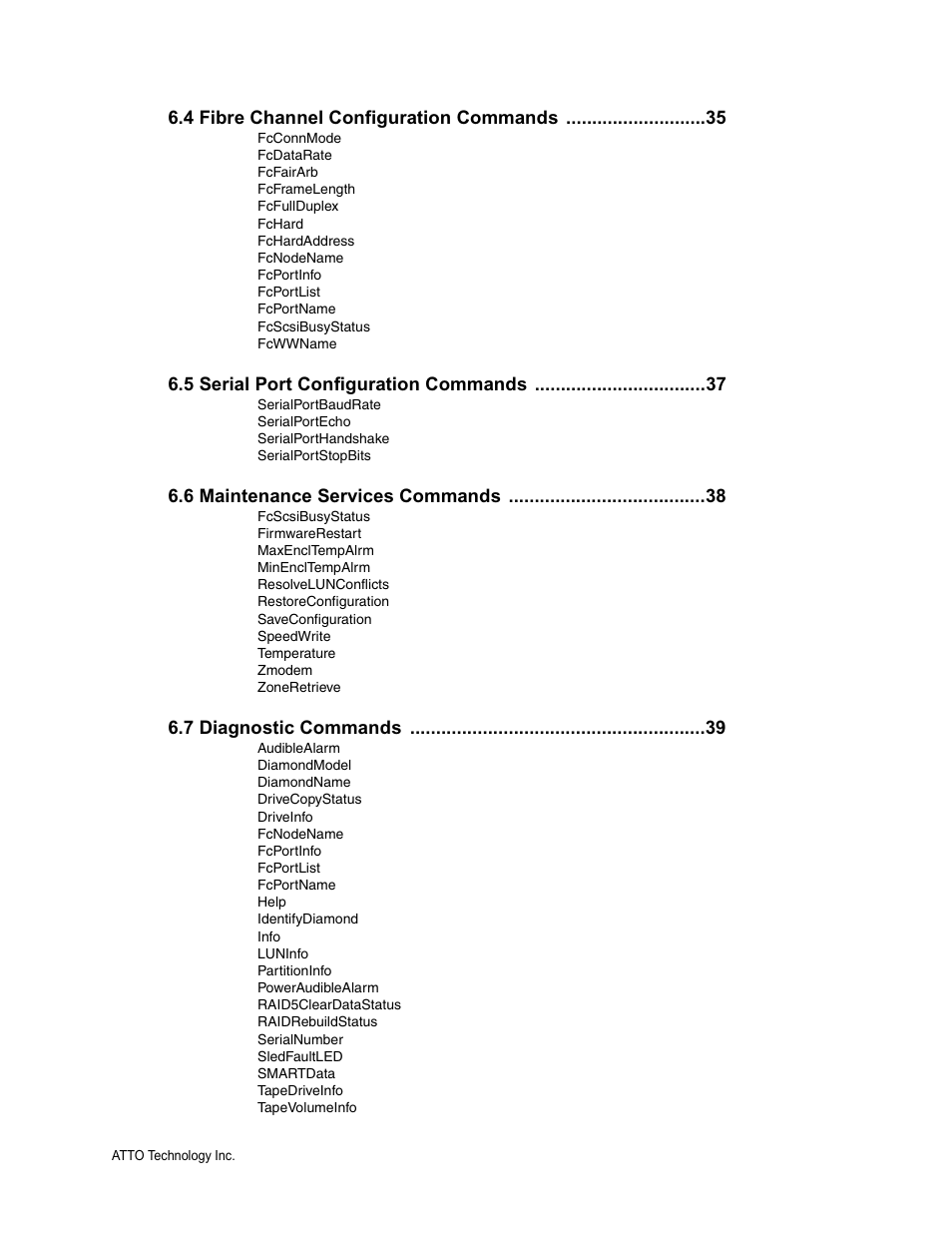 ATTO Technology Diamond Storage Array VT-Class User Manual | Page 6 / 96