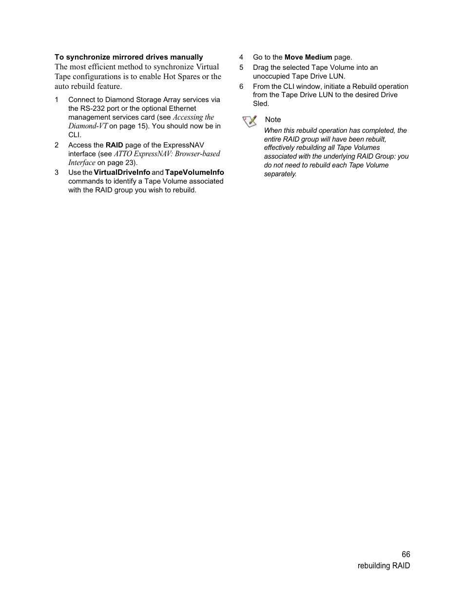 ATTO Technology Diamond Storage Array VT-Class User Manual | Page 77 / 96