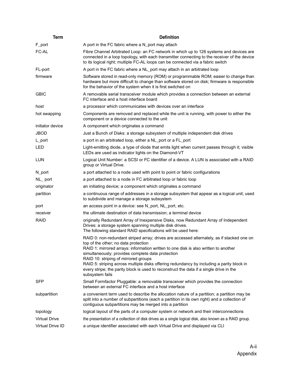 ATTO Technology Diamond Storage Array VT-Class User Manual | Page 83 / 96