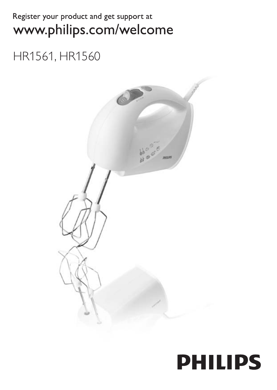 Philips Daily Collection Amasadora de mano User Manual | 126 pages