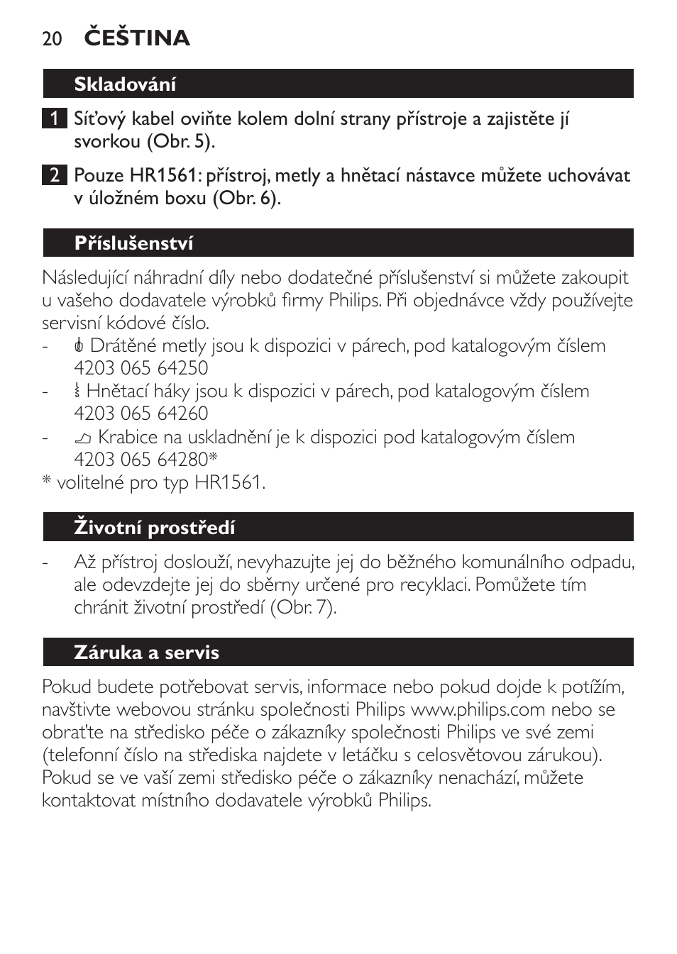 Philips Daily Collection Amasadora de mano User Manual | Page 20 / 126