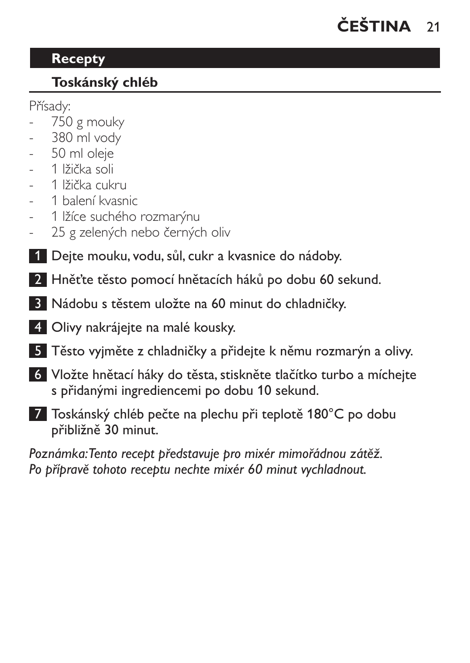 Philips Daily Collection Amasadora de mano User Manual | Page 21 / 126
