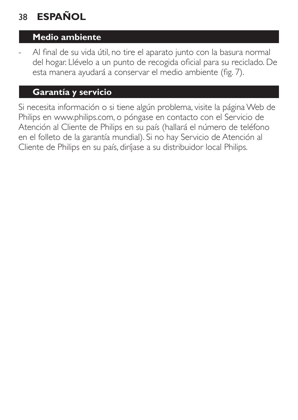 Philips Daily Collection Amasadora de mano User Manual | Page 38 / 126