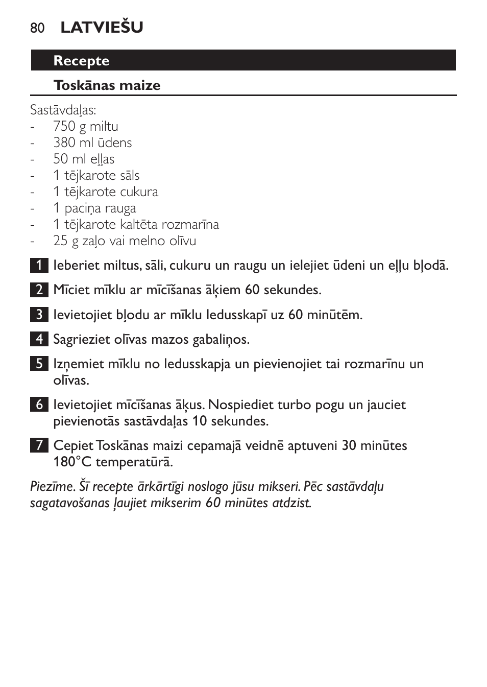 Philips Daily Collection Amasadora de mano User Manual | Page 80 / 126