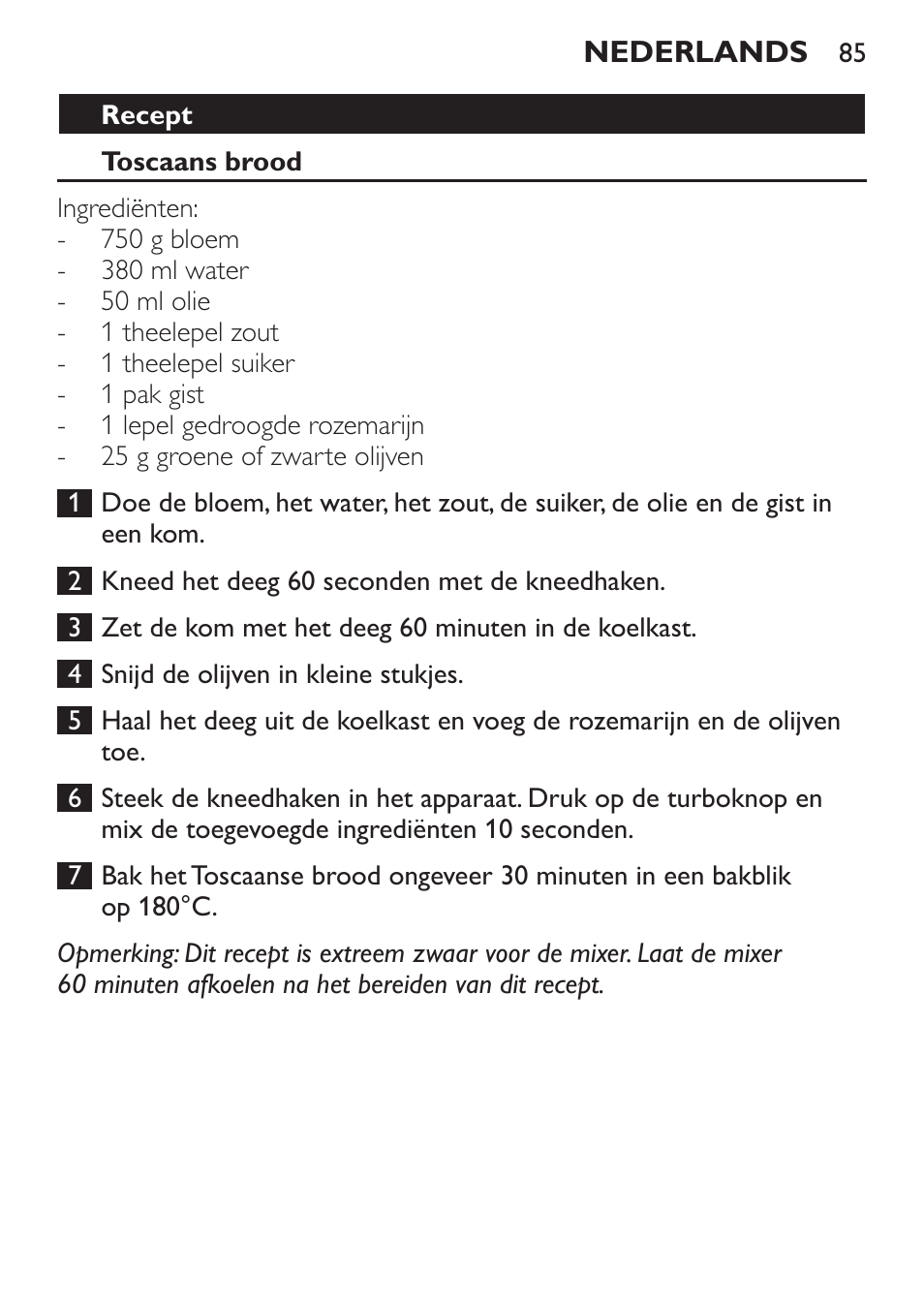 Philips Daily Collection Amasadora de mano User Manual | Page 85 / 126