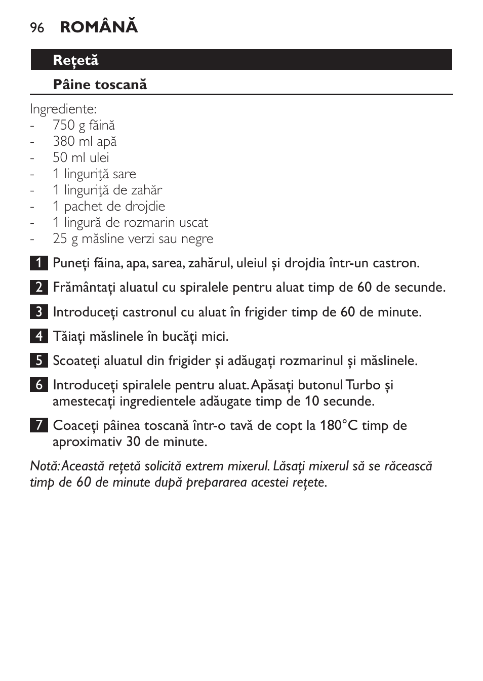Philips Daily Collection Amasadora de mano User Manual | Page 96 / 126