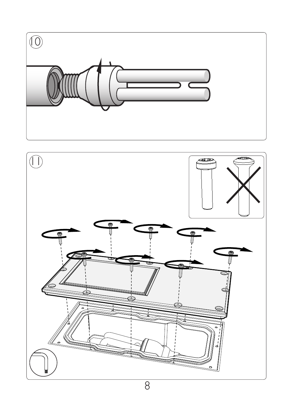 Philips Ecomoods Foco empotrable User Manual | Page 8 / 12