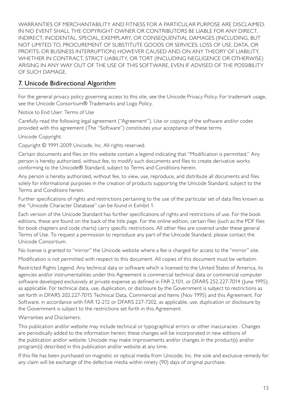 Unicode bidirectional algorithm | Philips 5000 series Reproductor de Blu-ray Disc User Manual | Page 40 / 53