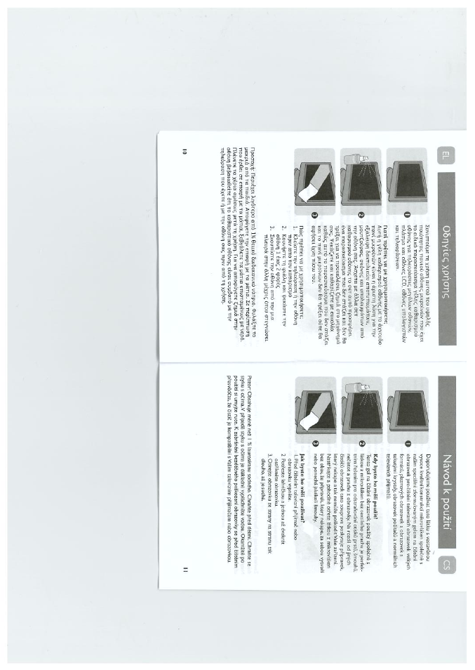 05nyí-e<; хрпстп<; návod к pouzití | Philips Kit de limpieza de pantallas User Manual | Page 6 / 9