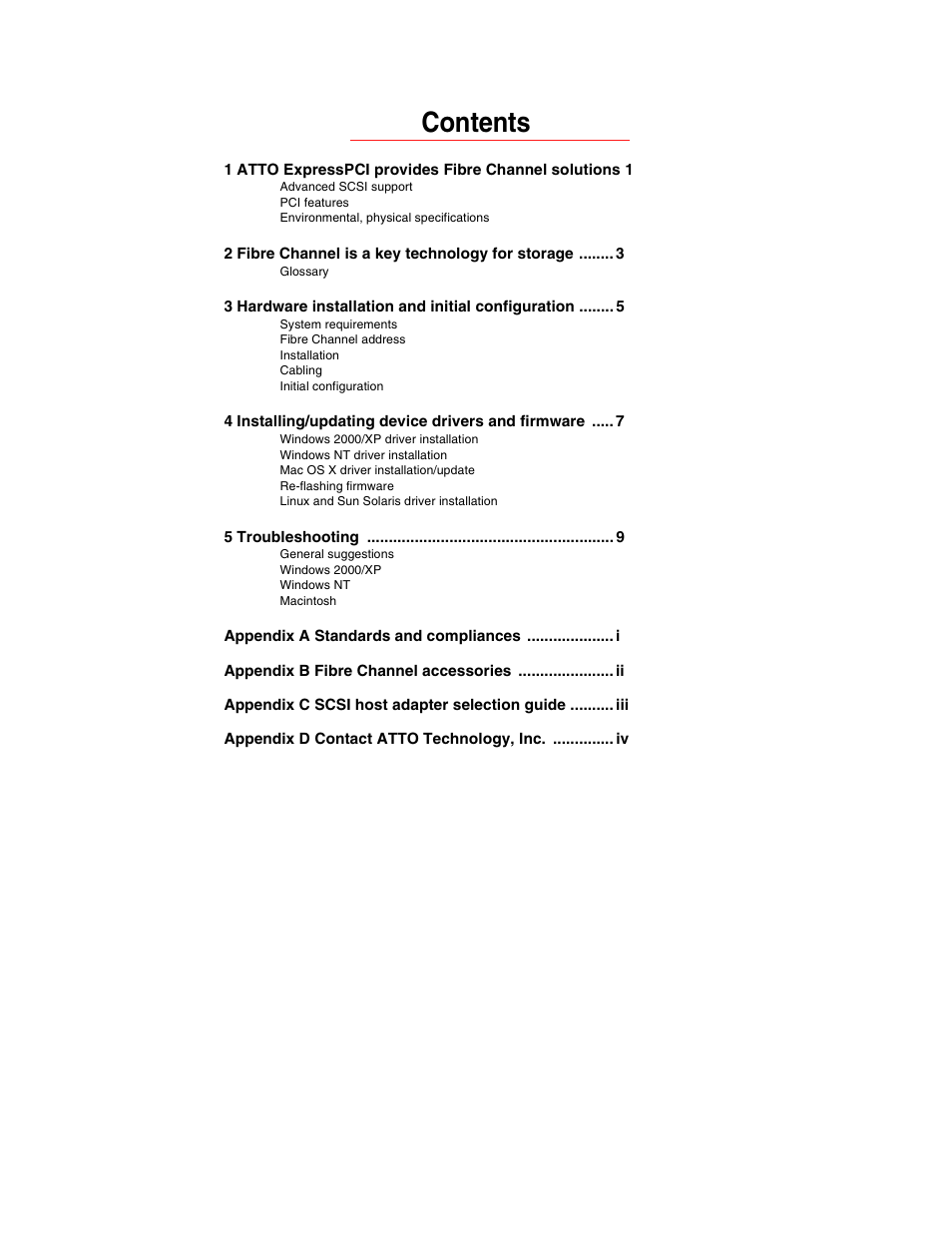 ATTO Technology FCSW User Manual | Page 3 / 17