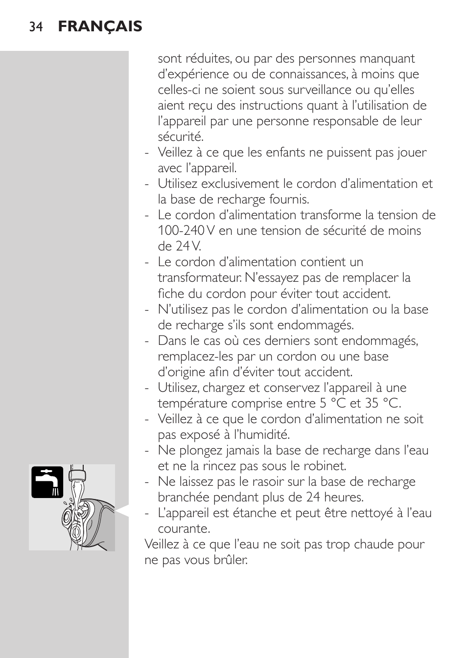 Philips Afeitadora NIVEA FOR MEN User Manual | Page 32 / 92