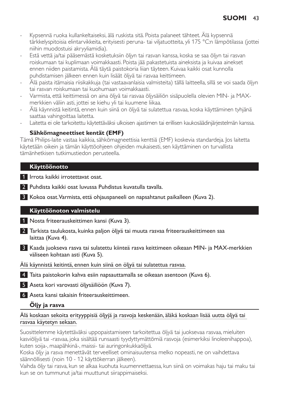 Philips Freidora User Manual | Page 43 / 104