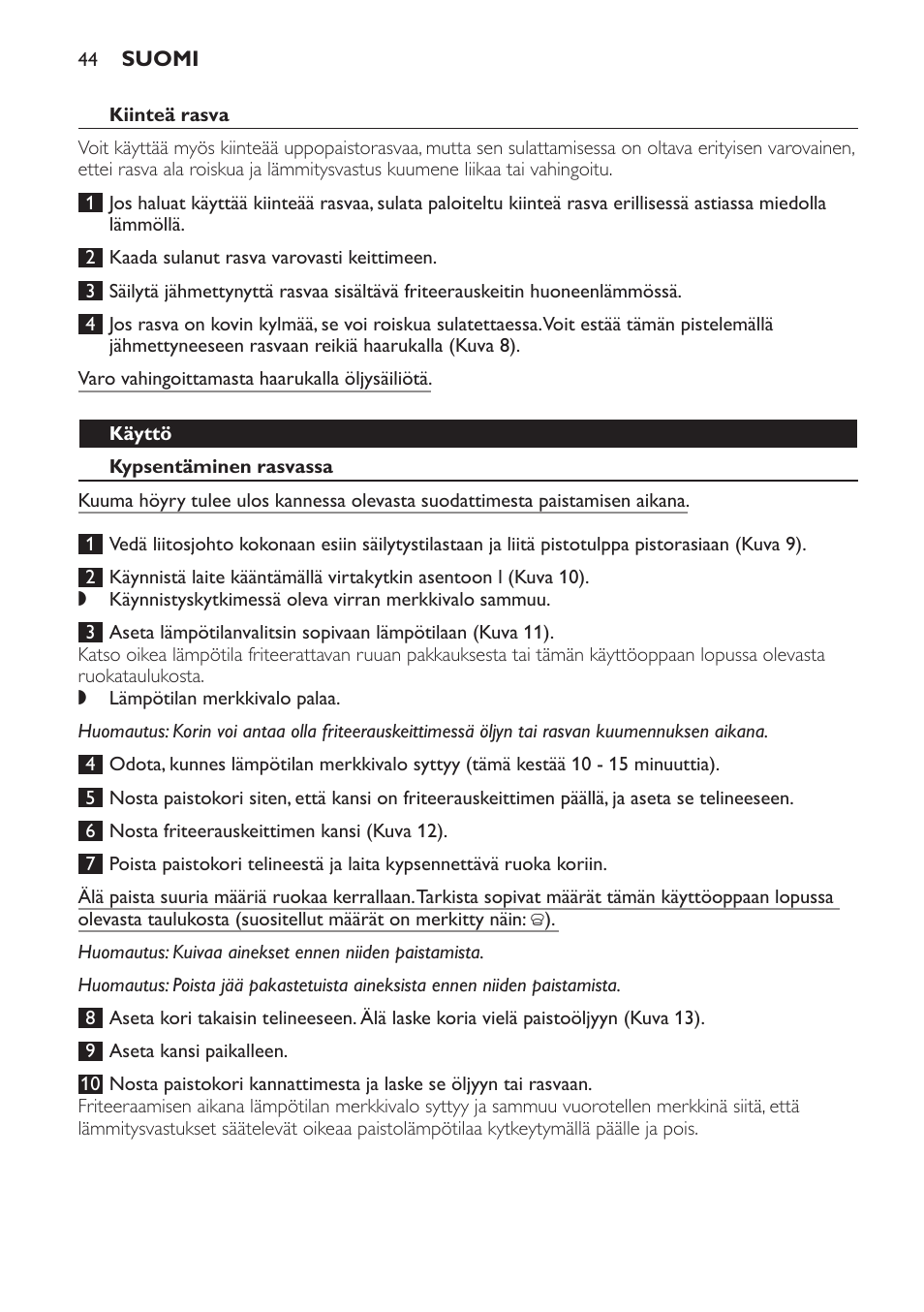 Philips Freidora User Manual | Page 44 / 104