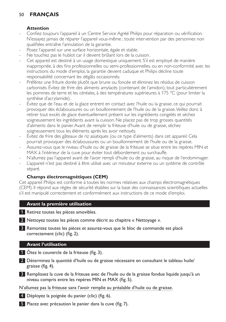 Philips Freidora User Manual | Page 50 / 104
