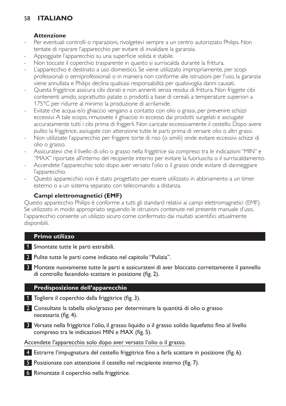 Philips Freidora User Manual | Page 58 / 104