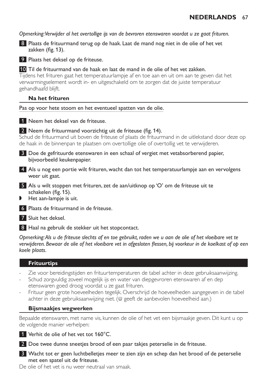Philips Freidora User Manual | Page 67 / 104