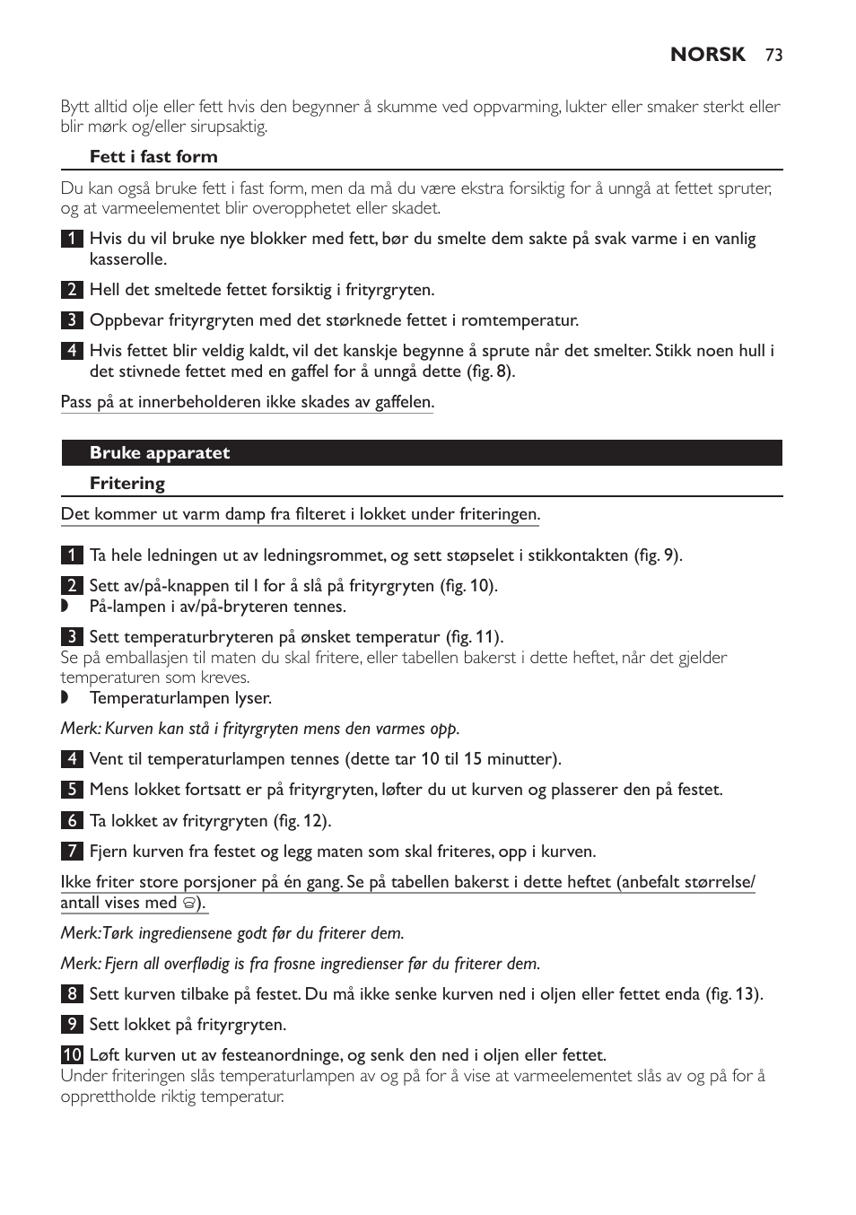 Philips Freidora User Manual | Page 73 / 104