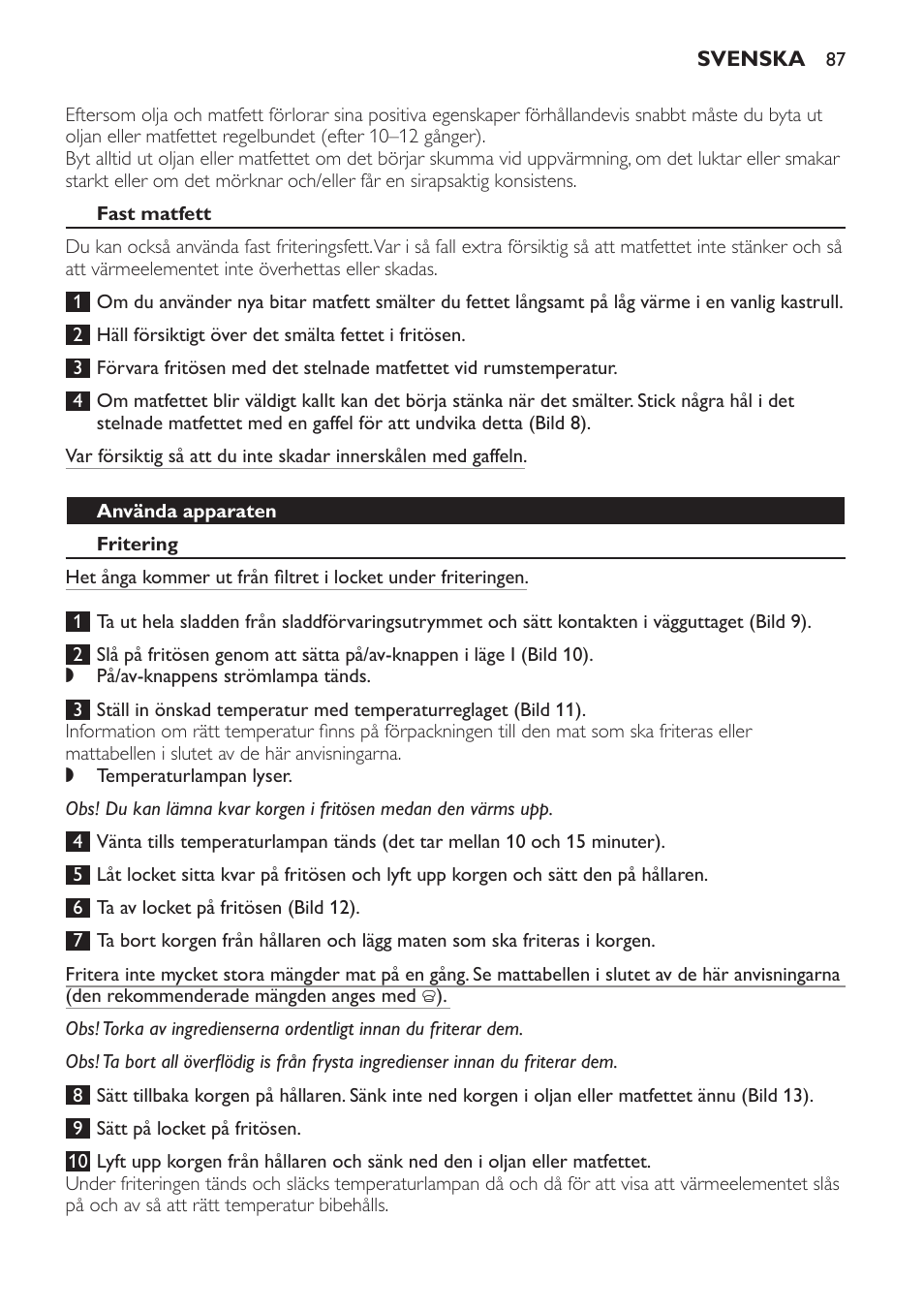 Philips Freidora User Manual | Page 87 / 104