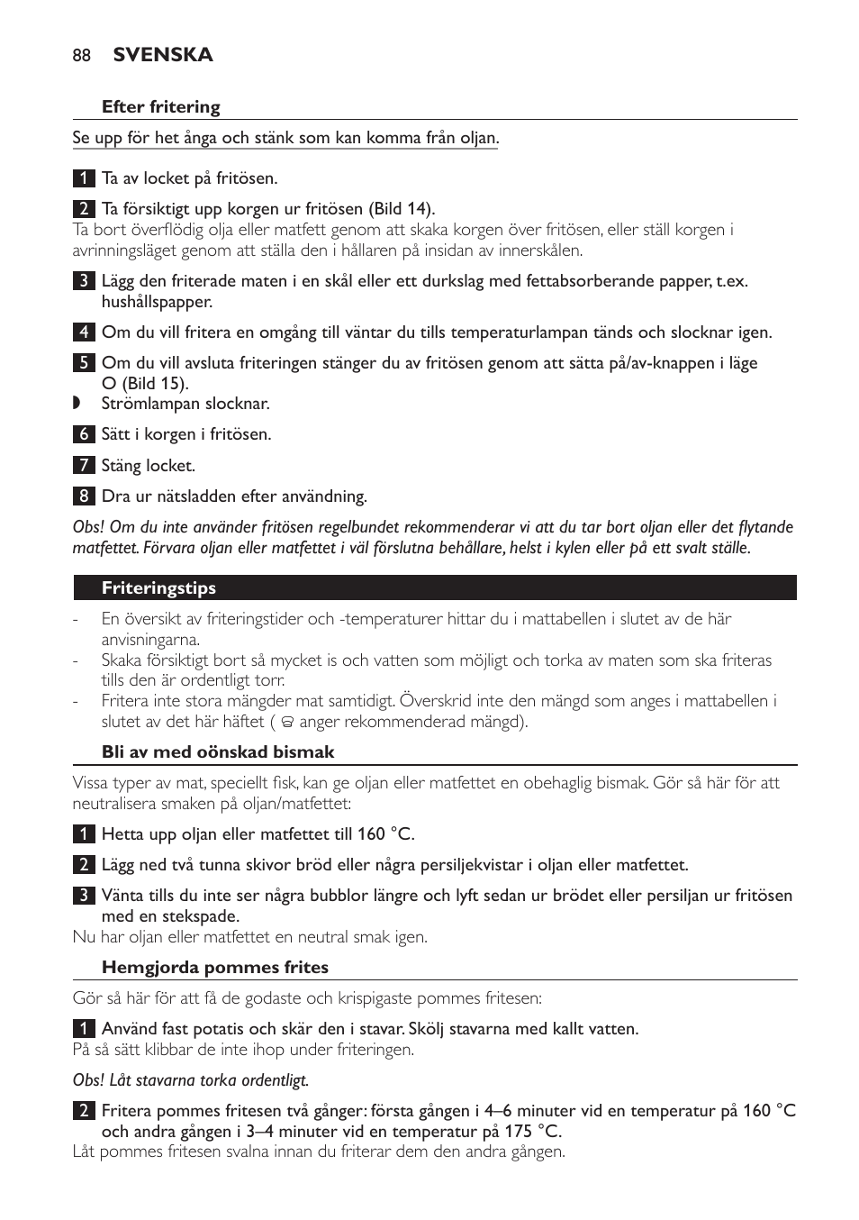 Philips Freidora User Manual | Page 88 / 104