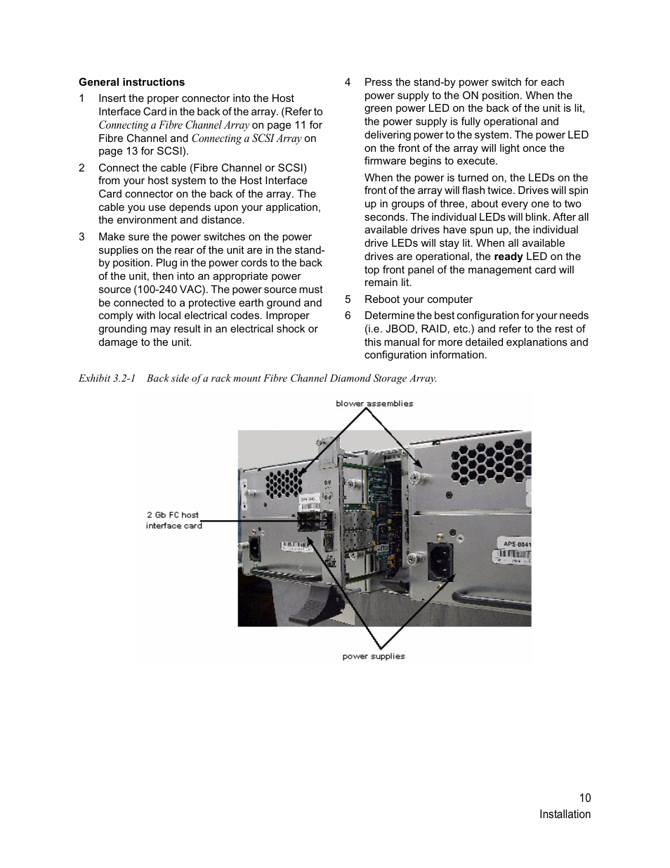 General instructions | ATTO Technology Diamond Storage Array S-Class User Manual | Page 21 / 105