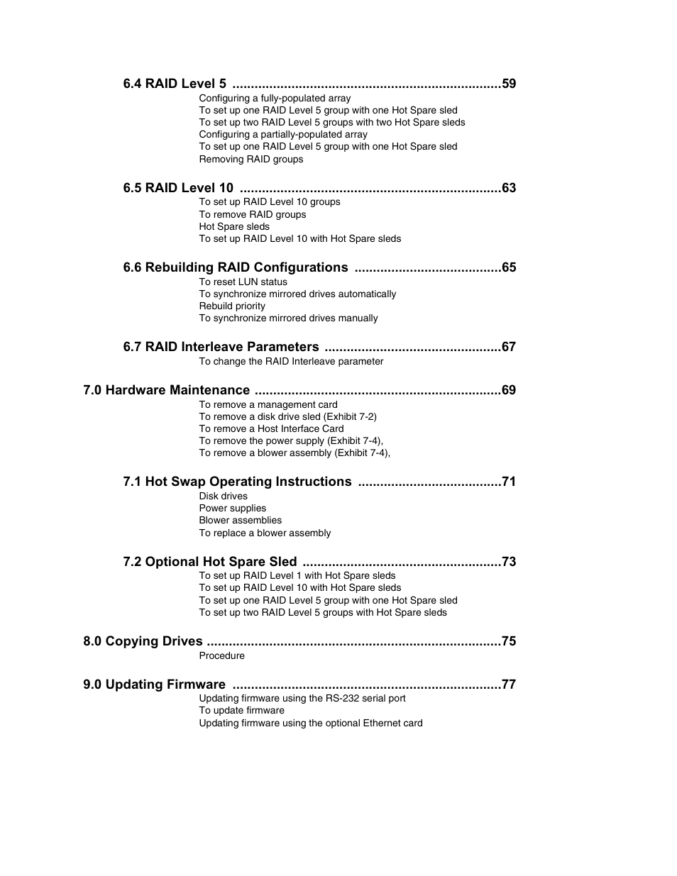 ATTO Technology Diamond Storage Array S-Class User Manual | Page 8 / 105