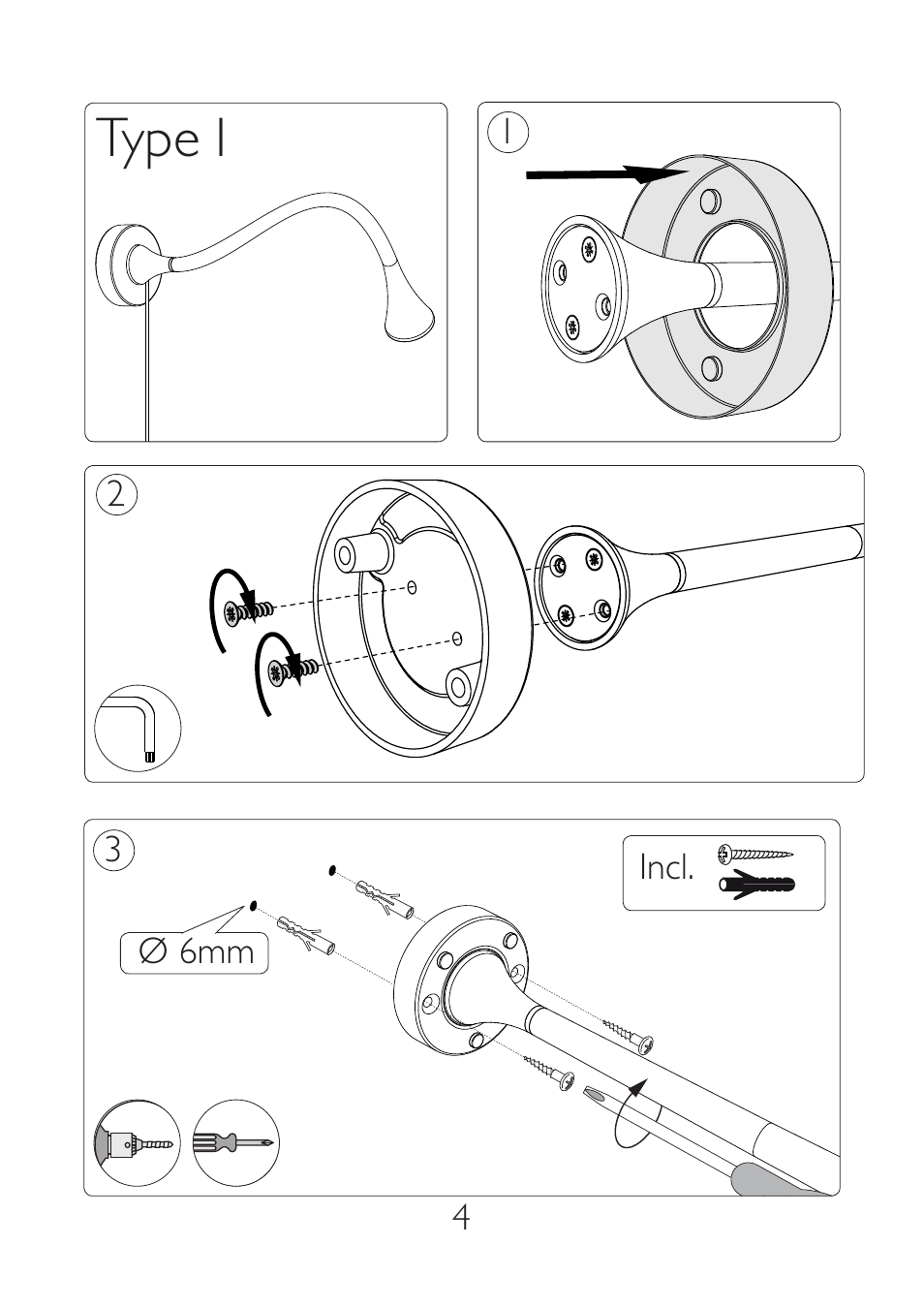 Type i | Philips PROMO Aplique User Manual | Page 4 / 24