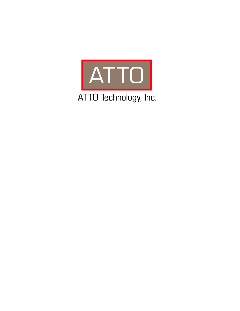 ATTO Technology 3400 User Manual | 28 pages