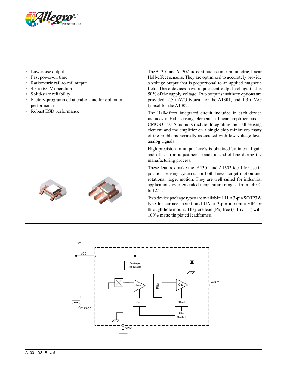 Allegro Multimedia A1302 User Manual | 8 pages