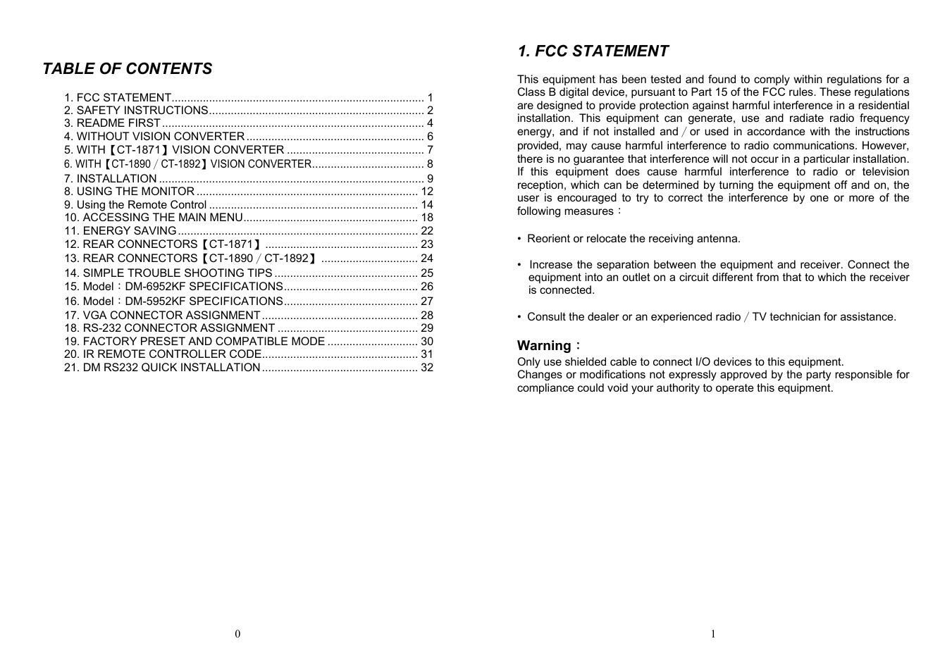 Albatron Technology DM-5952KF User Manual | Page 2 / 20