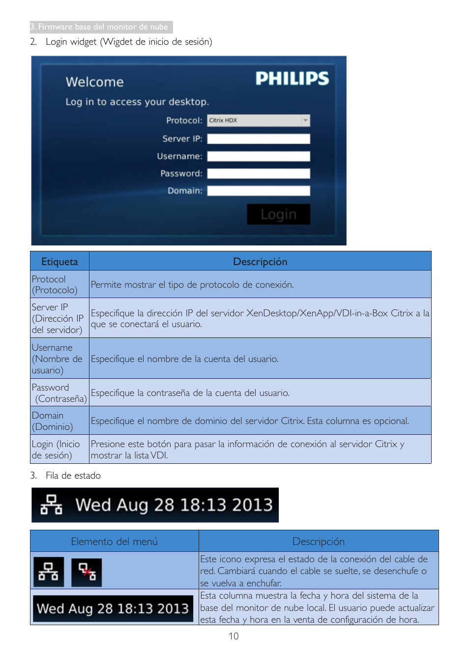 Philips Base de monitor Cloud User Manual | Page 12 / 25