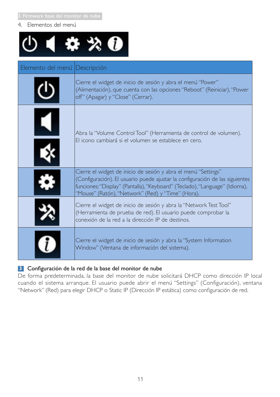Philips Base de monitor Cloud User Manual | Page 13 / 25