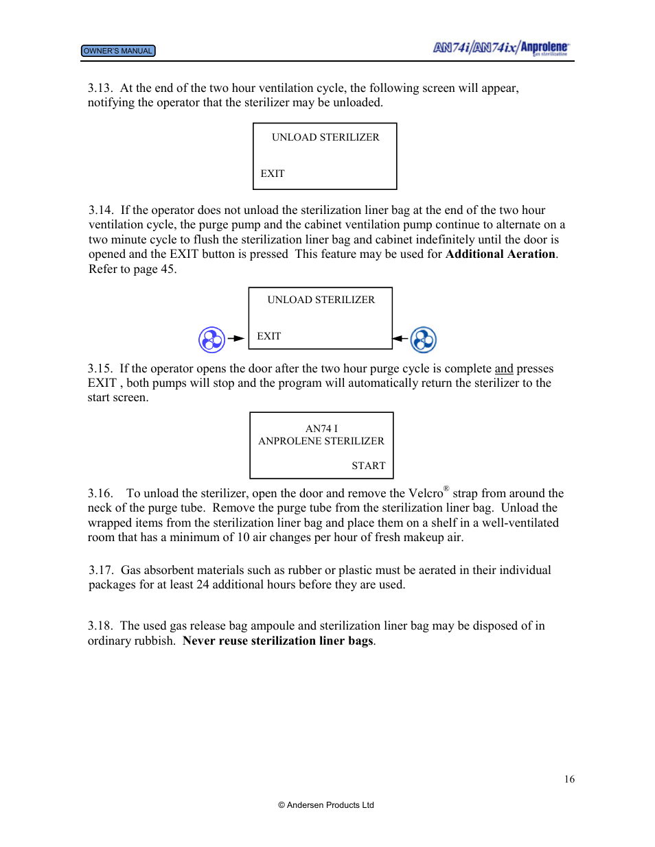 Andersen Windows & Doors AN74I User Manual | Page 16 / 85