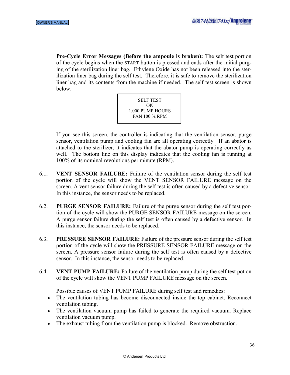 Andersen Windows & Doors AN74I User Manual | Page 36 / 85