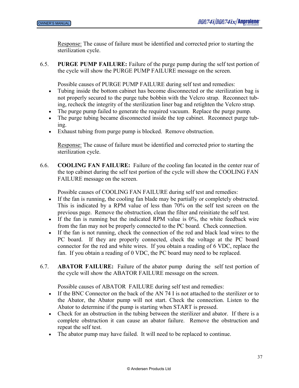 Andersen Windows & Doors AN74I User Manual | Page 37 / 85